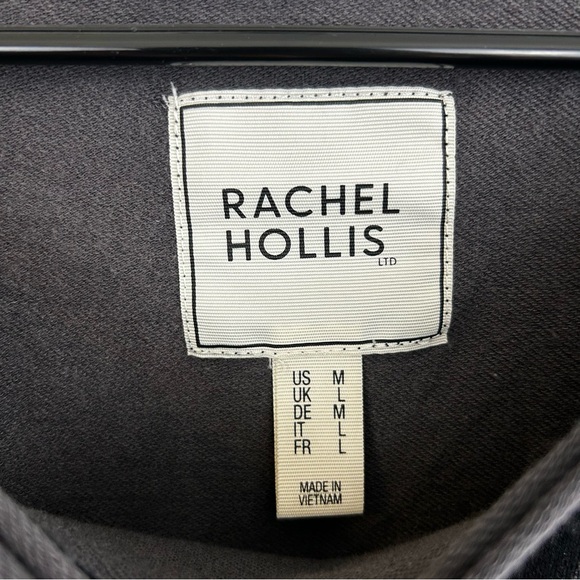 Rachel Hollis Black/Grey Made for More Acid/Stonewash Crewneck Sweatshirt Medium - Picture 5 of 10